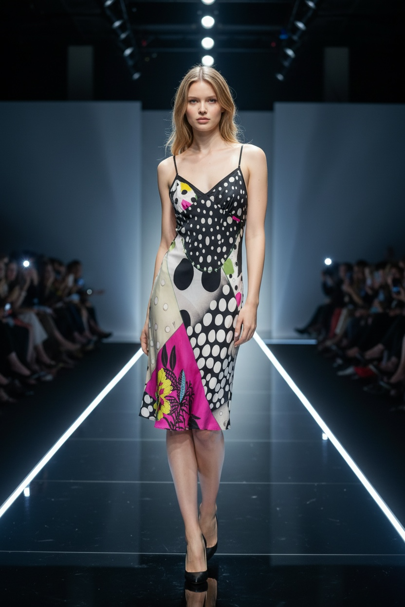Vestido John Galliano