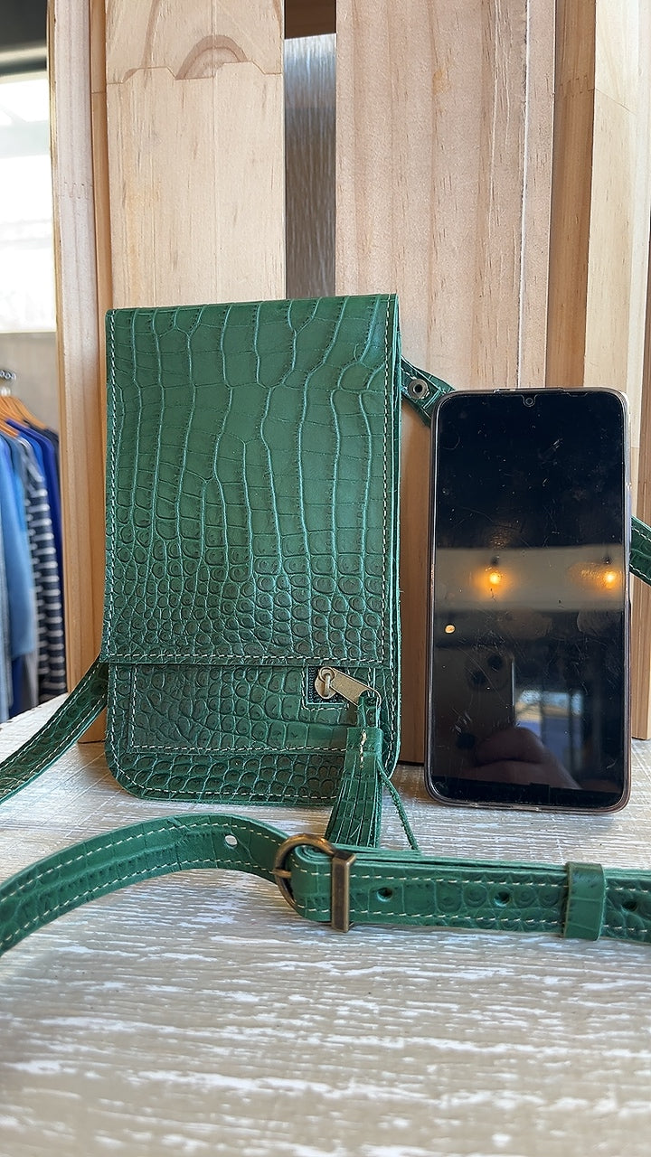 Porta Celular 100% Cuero