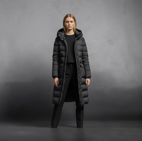 Abrigo de pluma Moncler talla S